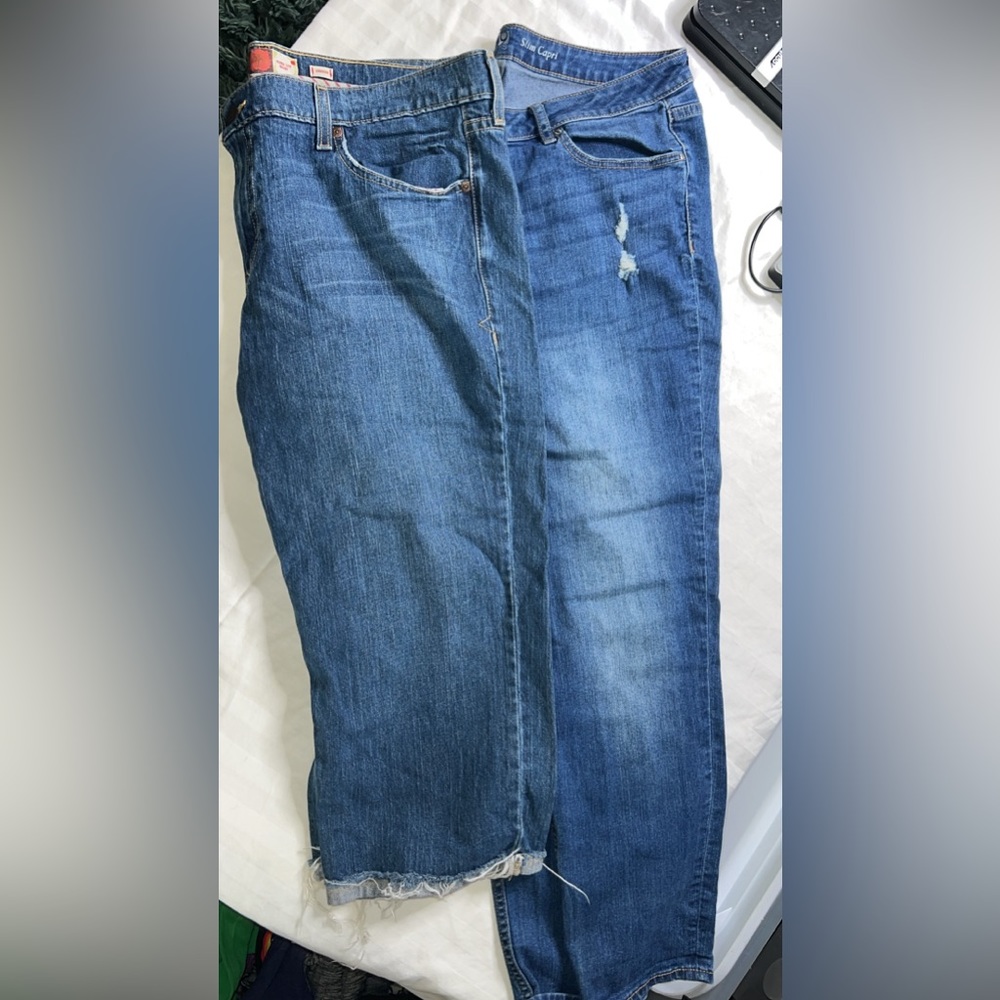 2-pairs size 16 capris